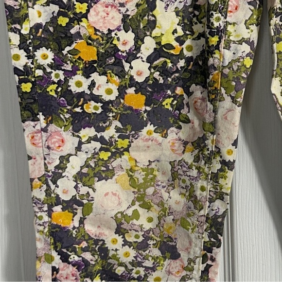 Madewell Skinny Skinny Ankle jeans, size 26, spring florals, lightweight - Picture 5 of 9